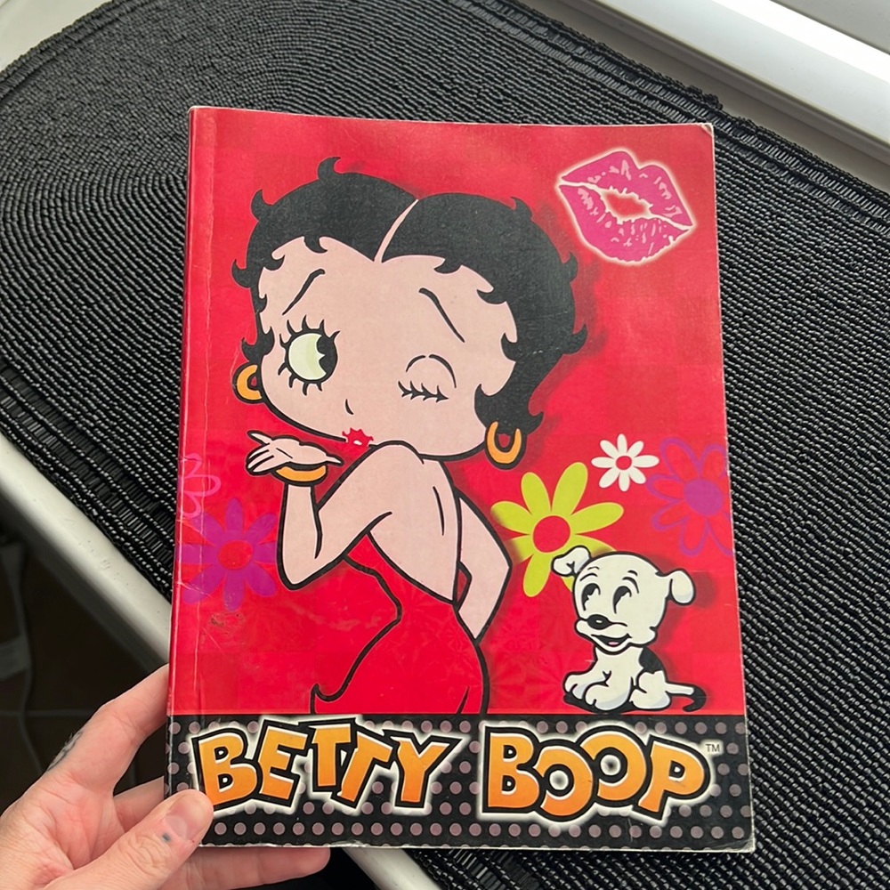 2007 Betty Boop Note Pad